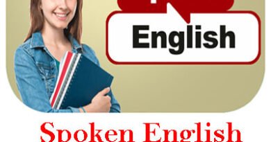 Spoken English Syllabus 2022-2023
