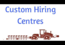 agriculture Custom Hiring Service Provider