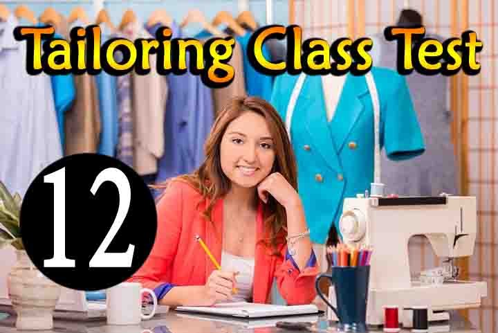Tailoring class 12