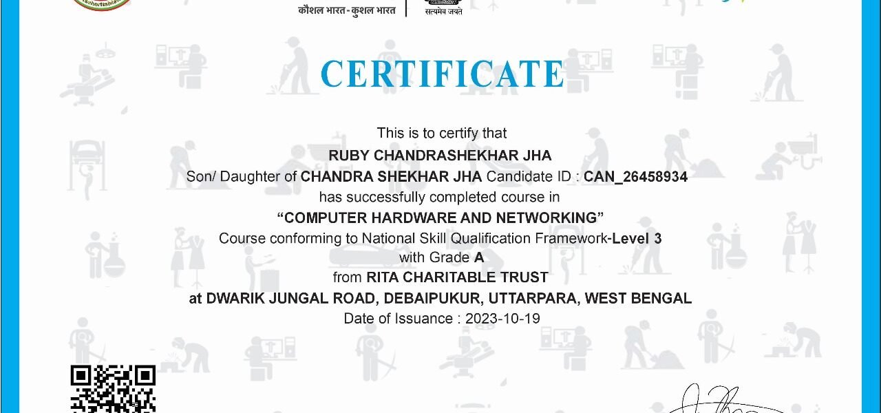 Computer Hardware and Networking Certificate