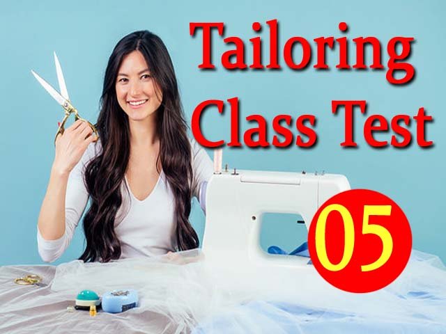 Tailoring Class test